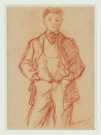 マネ-レオン・コエラ＝レーンホフの肖像 1868年頃 作： エドゥアールマネ