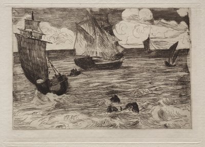 マリン。 作： Édouard Manet