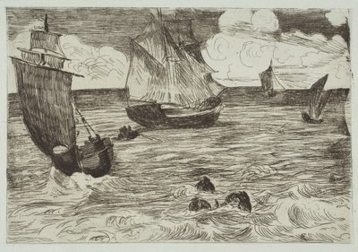 マリン、1865-66。 作： Édouard Manet