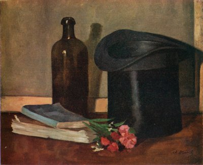 19世紀の自然のモルト。 作： Édouard Manet