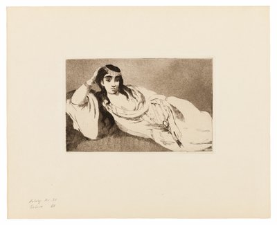 オダリスク 作： Édouard Manet