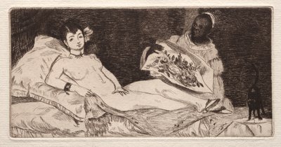 オリンピア 作： Édouard Manet