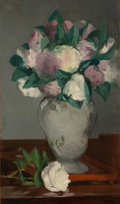 牡丹 作： Édouard Manet
