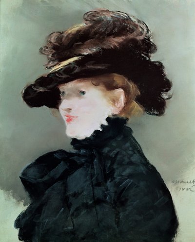 メリー・ローランの肖像（1849-1900）1882（紙にパステル） 作： Édouard Manet