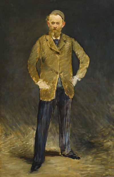 自画像、1878-1879 作： Édouard Manet