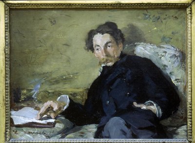 ステファン・マラルム（1842-1898） - エドゥアール・マネ作 作： Édouard Manet