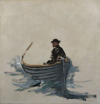 ロシュフォールの脱出のための研究、1881 作： Édouard Manet