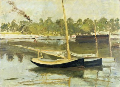 アルジャントゥイユでのボートの研究 作： Édouard Manet
