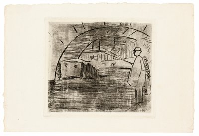 橋のアーチ 作： Édouard Manet