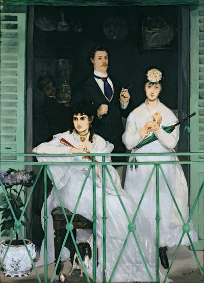 バルコニー 作： Édouard Manet