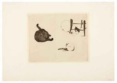 キャッツ 作： Édouard Manet