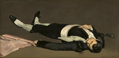 死んだ闘牛士、1864年 作： Édouard Manet
