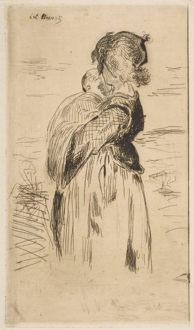 少女、1861-62。 作： Édouard Manet