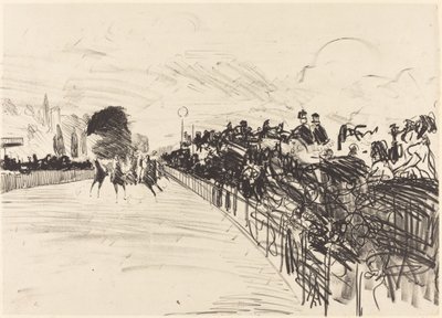 The Races (レス コース) 作： Édouard Manet