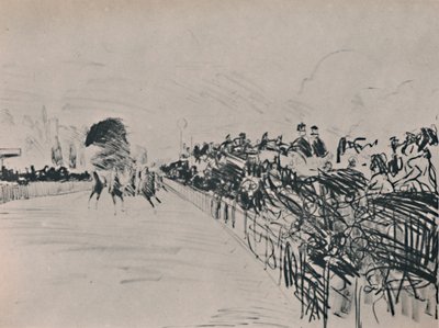 レース、1865-1872、1946。 作： Édouard Manet