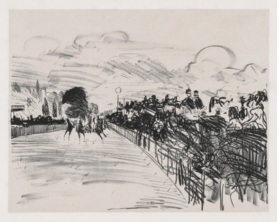 レース、1865。 作： Édouard Manet
