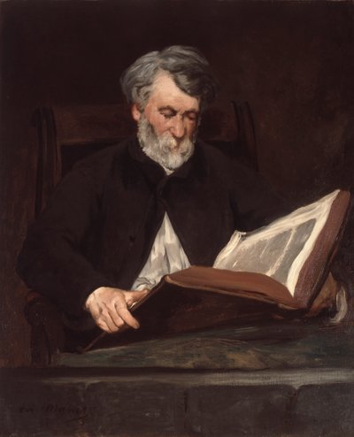 読者 作： Édouard Manet