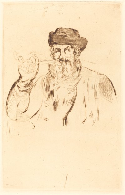スモーカー 作： Édouard Manet