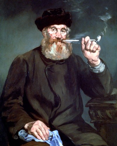 喫煙者、1866 作： Édouard Manet