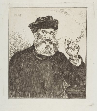 The Smoker The Smoker、1866-67。 作： Édouard Manet