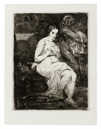 トワレ 作： Édouard Manet