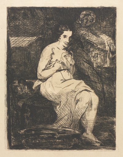 トワレ 作： Édouard Manet