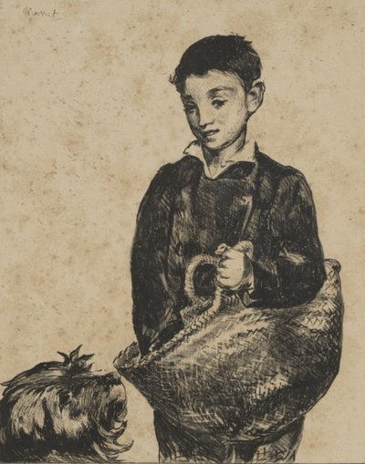 ウニ (Le gamin) 作： Édouard Manet