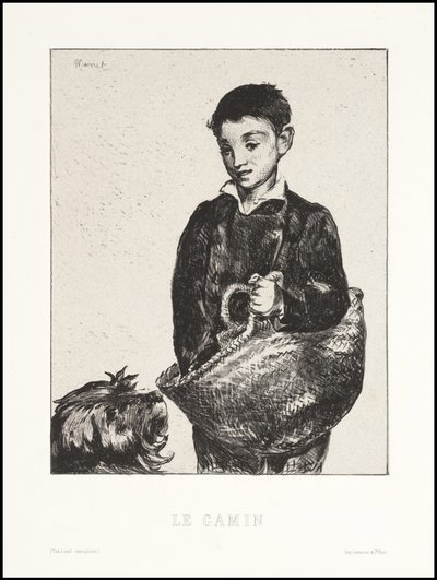 Urchin、1862 作： Édouard Manet