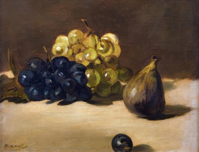 ブドウとイチジク 作： Édouard Manet
