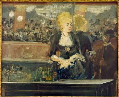Folies-Bergèreのバーの勉強 作： Édouard Manet