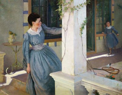 かくれんぼ、1890年。 作： Édouard Rosset Granger