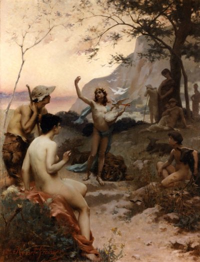 オルフェウス、1884年。 作： Édouard Rosset Granger
