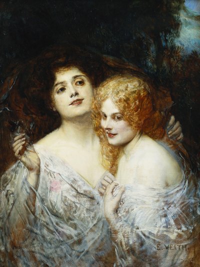姉妹、 作： Edouard Veith