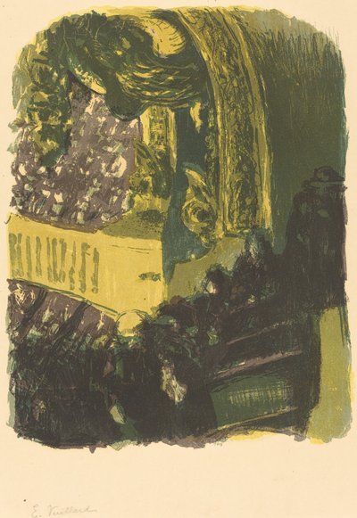 体育館のギャラリー 体育館のギャラリー、1900年発行。 作： Edouard Vuillard