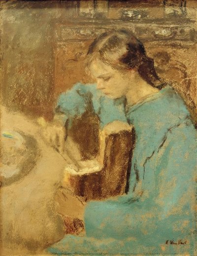 パンのパンとアネット 作： Edouard Vuillard