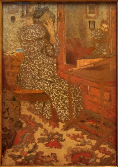 理髪時 作： Edouard Vuillard