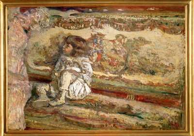 クロード・ベルンハイム・ド・ヴィレール、1906年頃（合板に紙） 作： Edouard Vuillard