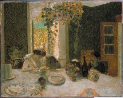 ダイニングルーム 作： Edouard Vuillard