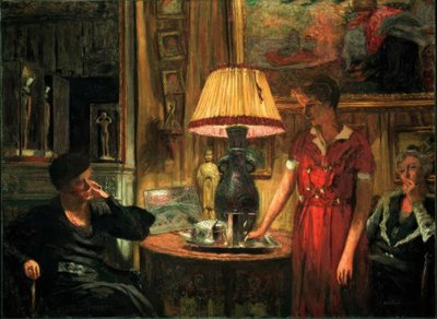 訪問 作： Edouard Vuillard