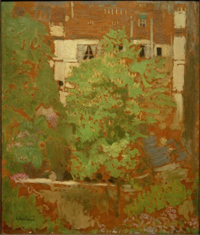 E.Vuillard、Kastanienbäume 作： Edouard Vuillard