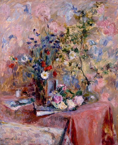 花 作： Edouard Vuillard