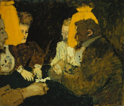 カードゲーム 作： Edouard Vuillard