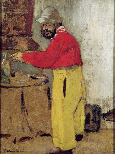 アンリドトゥールーズロートレック、ヴィルヌーヴシュルヨンヌ、1898年 作： Edouard Vuillard