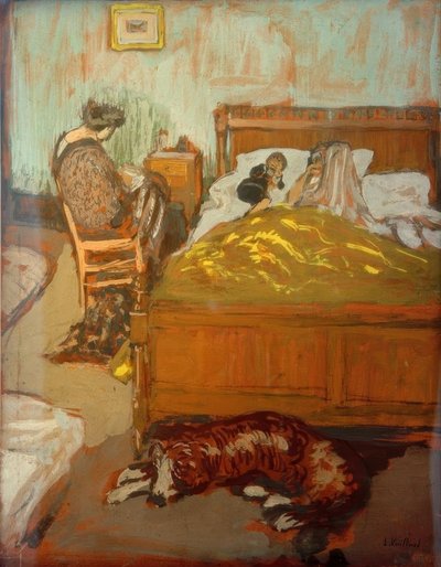 インテリア 作： Edouard Vuillard