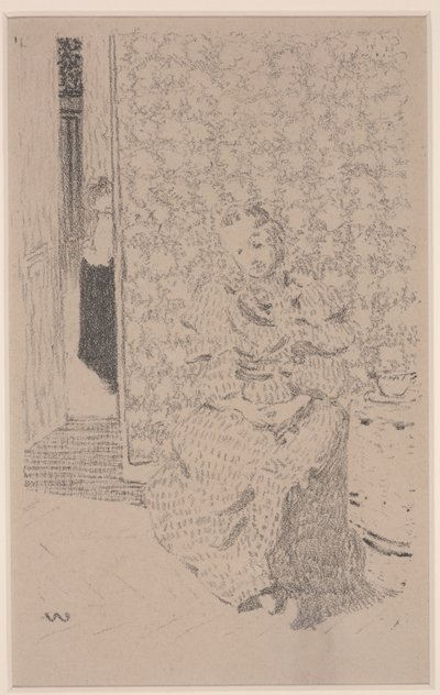 内部 作： Edouard Vuillard