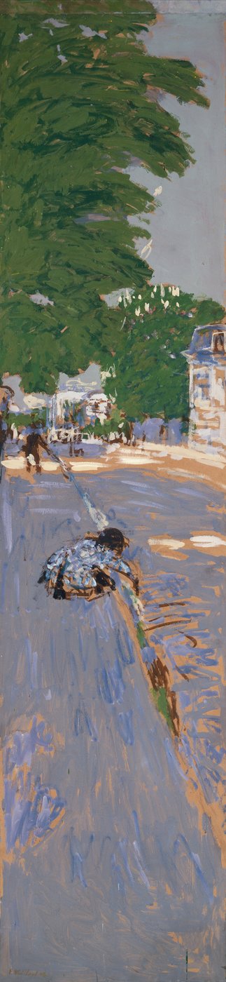 小川の子 作： Edouard Vuillard