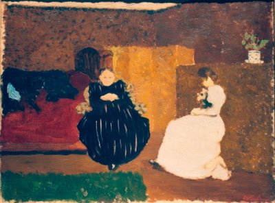 それはそれを引き起こした 作： Edouard Vuillard