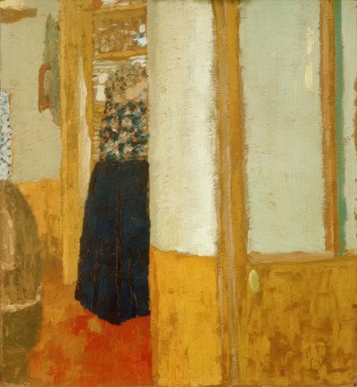 クローゼットの中の女性 作： Edouard Vuillard