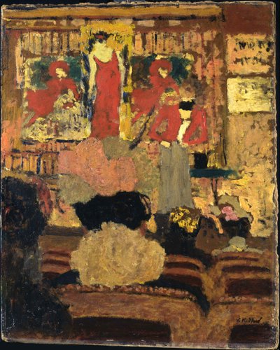 イリュージョニストナンバー、c。 1895 作： Edouard Vuillard