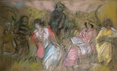 クレイズパーク、1910年頃 作： Edouard Vuillard